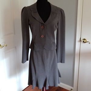 Two Piece Skirt & Jacket Suit